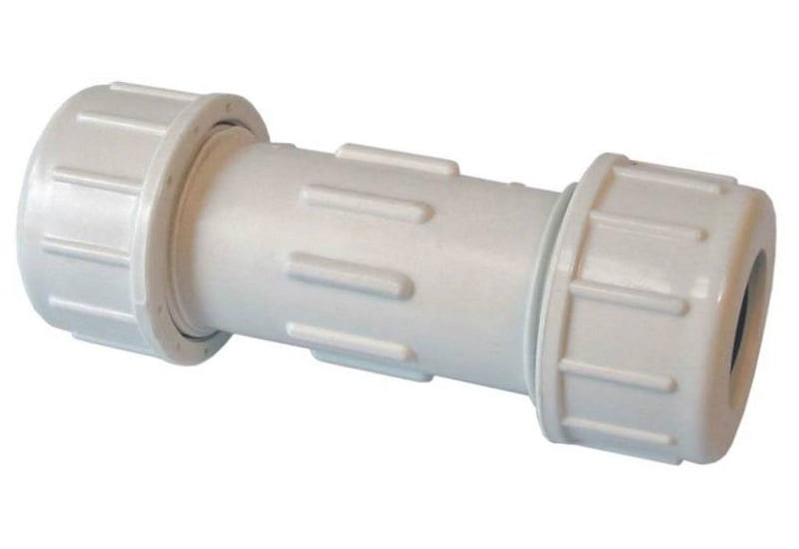 American Valve P600U 2 PVC Compression Coupling, 2" IPS