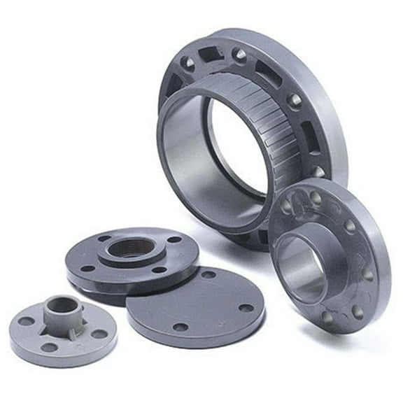 American Valve P820 2 2 in. PVC Van Stone Flanges - One Piece Schedule 80