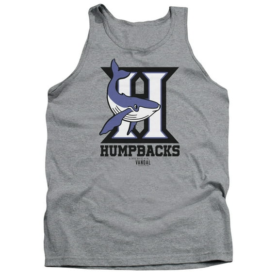 American Vandal Humpbacks Adult Tank Top Athletic Heather