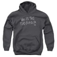 thumbnail image 1 of American Vandal Turd Burglar Youth Pullover Hoodie Sweatshirt Charcoal, 1 of 1