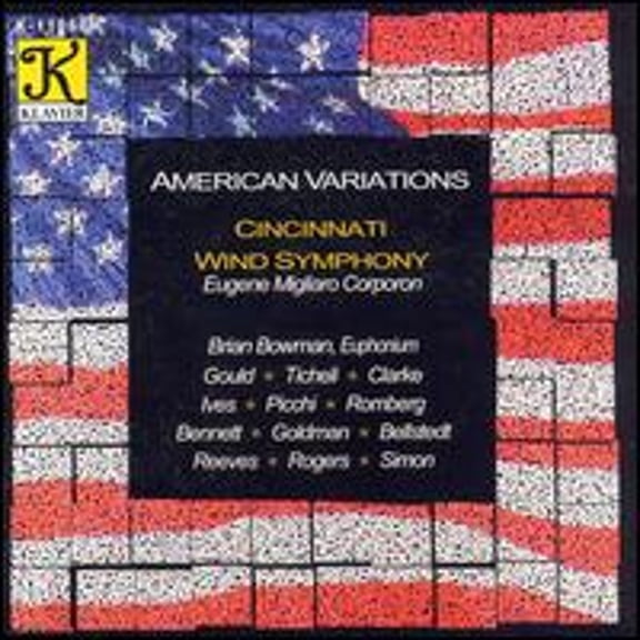 Pre-Owned American Variations (CD 0019688106027) by Brian Bowman (euphonium), Wind Symphony, Eugene Corporon (conductor)