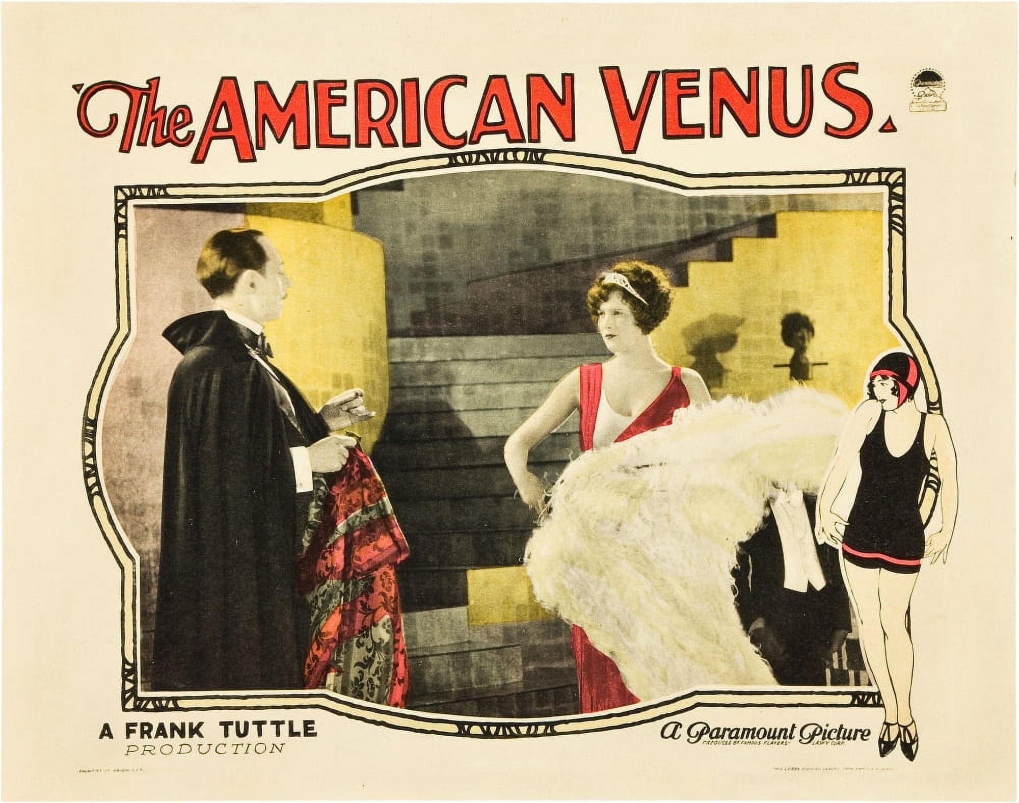 American Venus Canvas Art - (28 x 22)