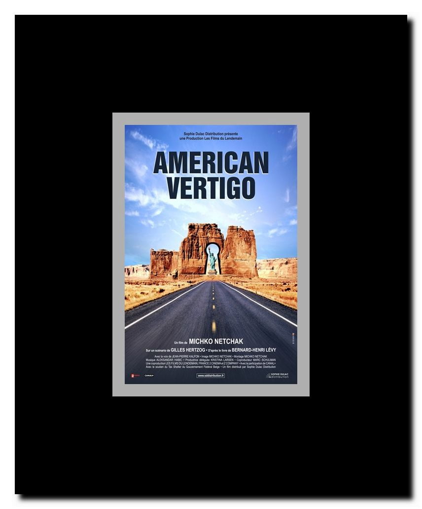 American Vertigo Framed Movie Poster