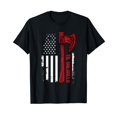 American Viking Axe Flag - Til Valhalla - Norse Mythology T-Shirt ...