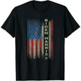 American Vintage Flag Biden Harris 2024 TShirt