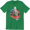thumbnail image 1 of American Vintage Usa Flag Eagle Bird Of Prey Patriotic Mens Pride T-Shirt, 1 of 4
