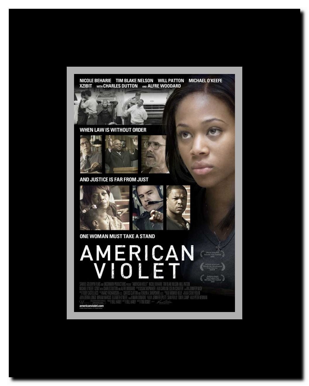 American Violet Framed Movie Poster