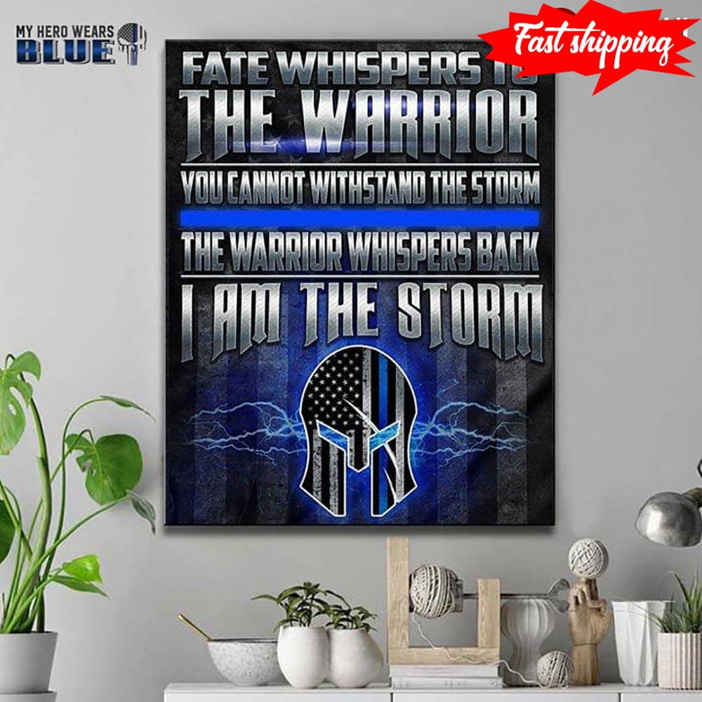 American Warrior Fate Whispers To The Warrior You Cannot Withstand The
