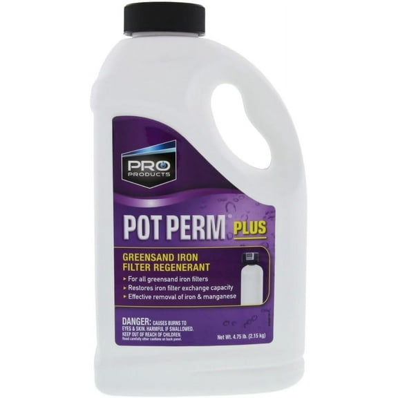 American Water Solutions KP65N Pro Products Pot Perm Greensand Iron filter Regenerant