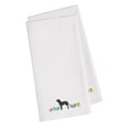 thumbnail image 1 of American Water Spaniel Easter White Embroidered Towel Set of 2, 1 of 1