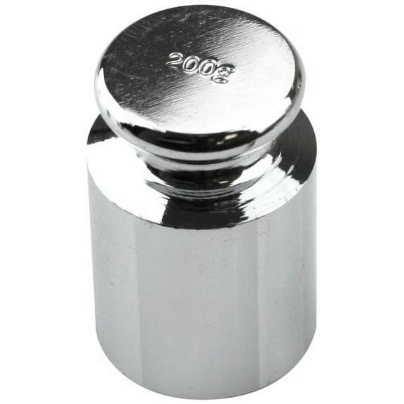 American Weigh Scales 200WGT Carbon Steel 200gm Calibration Weight Scale with Chrome Finish