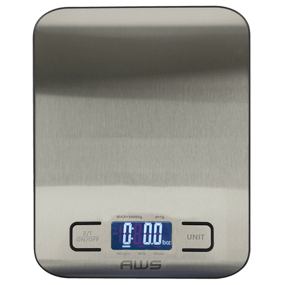 American Weigh Scales PrepLite Digital Kitchen Scale, 10kg Capacity, 1g Precision