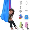 thumbnail image 1 of American Wellness Authority Sensory Swing Indoor for Kids & Adults with Special Needs Indoor Swing for Kids & Adults with Autism, ADHD, and Sensory Processing Challenges (Includes Hardware), 1 of 5
