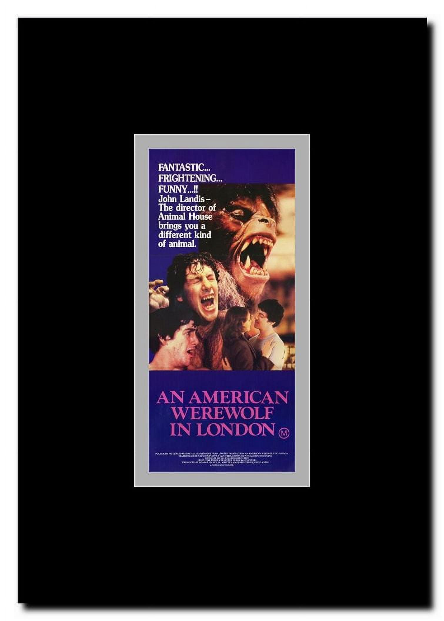 American Werewolf in London Framed Movie Poster