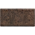 thumbnail image 1 of american west annie's secret collection hand-tooled ladies' tri-fold wallet, 1 of 3