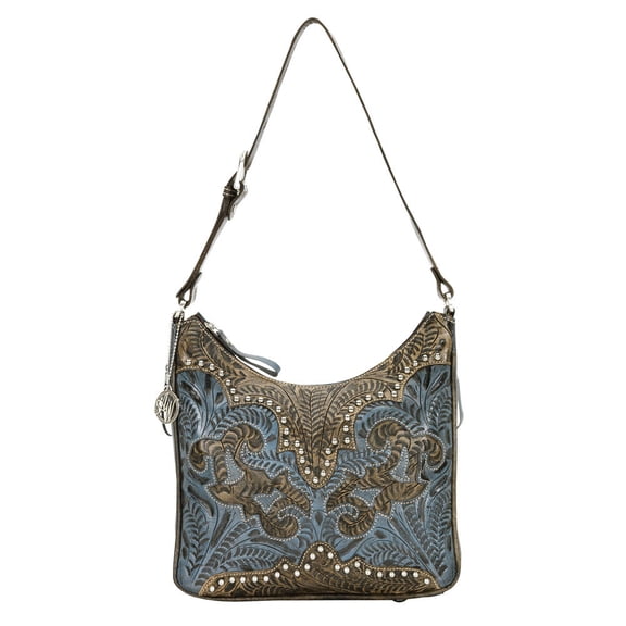 American West Annie's Secret Zip-Top Shoulder Bag
