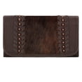 thumbnail image 1 of American West Cowtown Ladies' Tri-Fold Wallet Handcrafted Leather, 1 of 3