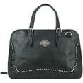 thumbnail image 1 of American West Cowtown Zip-Around Smart Briefcase Handcrafted Leather, 1 of 3