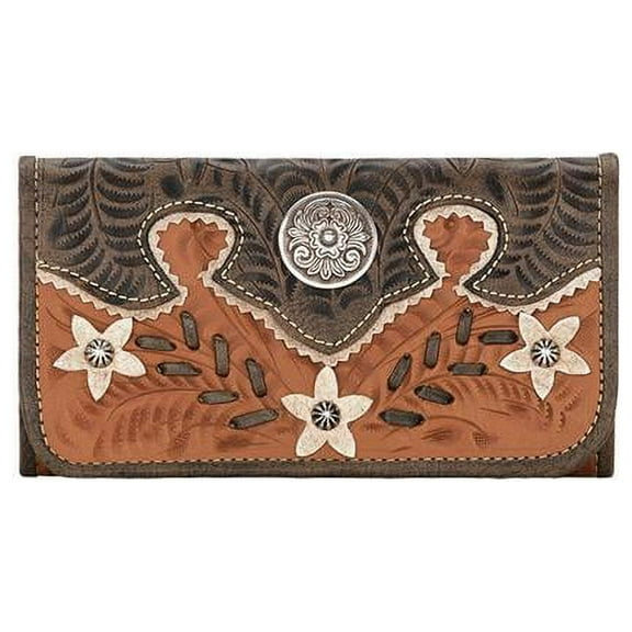 American West Desert Wildflower Tri-Fold Wallet