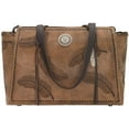 thumbnail image 1 of American West Leather -Large Shopper Tote Bag -Purse Holder Bundle, 1 of 7