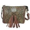 thumbnail image 1 of American West  Leather Women's Multicompartment Cross-Body Handbag, 1 of 6