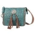 thumbnail image 1 of American West  Leather Women's Multicompartment Cross-Body Handbag, 1 of 6