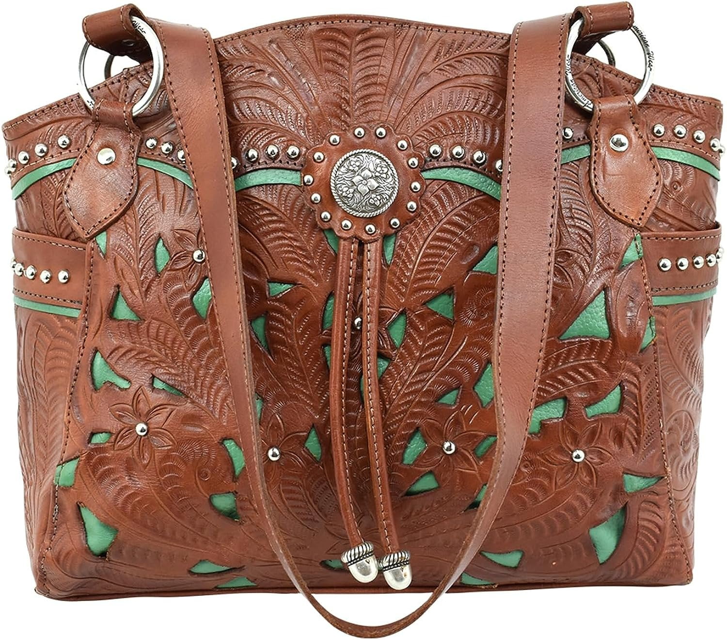 American west leather purse sale