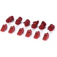 thumbnail image 1 of American Whistle Corporation Personal Safety Plastic Whistles with Nylon Lanyards Pack of 6 - Red, 1 of 5