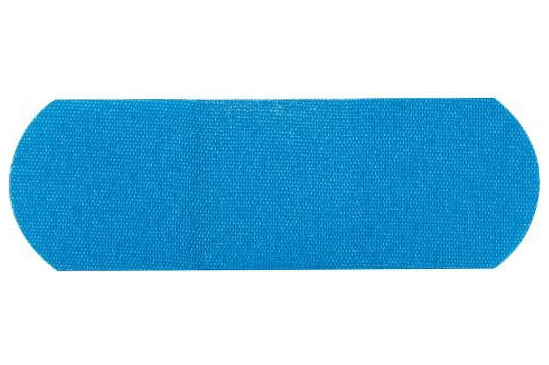 American White Cross Blue Detectable Bandage Strips (Sterile) - 1" X 3", Metal Detectable For Food Safety, 1500 Count Case