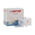 thumbnail image 1 of American White Cross First Aid Sheer Plastic Adhesive Spot Bandage Sterile 1-1/2 X 1-1/2 Inch 100 per Box, 1 of 5