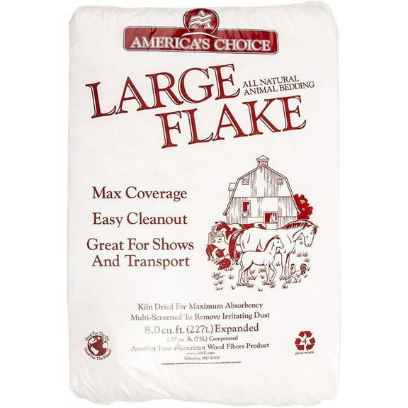 American Wood Breeders Select Large Flake Shavings