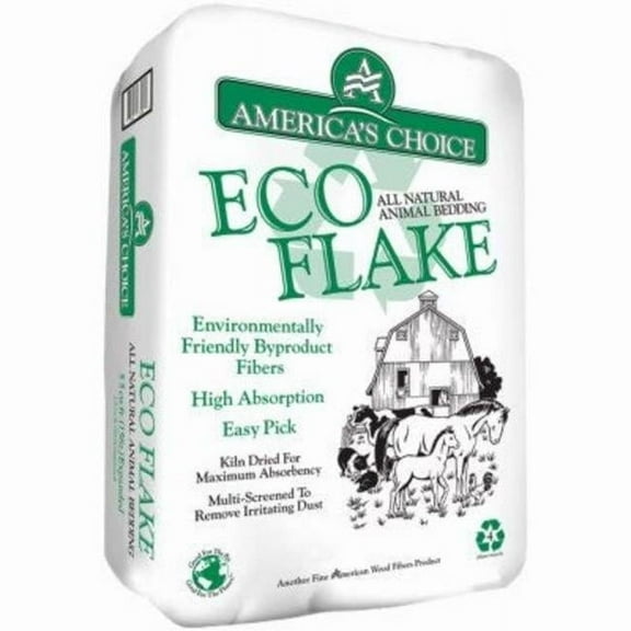 American Wood Fibers 105937 5.5 cu. ft. Eco Flake Pine Shavings Bedding