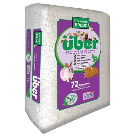 American Wood Fibers 7151897 Pet Bedding Paper, 1000 & 4400 cu