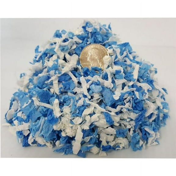 American Wood Fibers 801000-3400PWUBPKBL 56 Litre Uber Soft Paper Pet Bedding, Blue