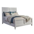 thumbnail image 1 of American Woodcrafters Dunescape 79"W Wood King Panel Bed in White, 1 of 7