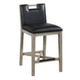 thumbnail image 1 of American Woodcrafters Jakarta 26" Stool - Driftwood Grey, 1 of 11