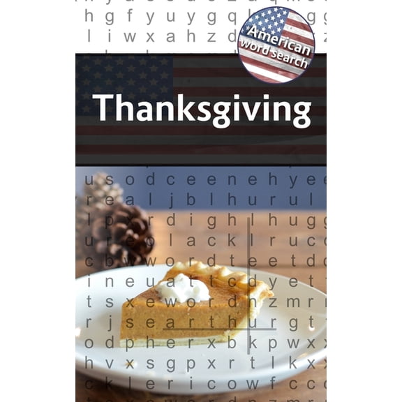 American Word Search American Word Search: Thanksgiving, Book 6, (Paperback)