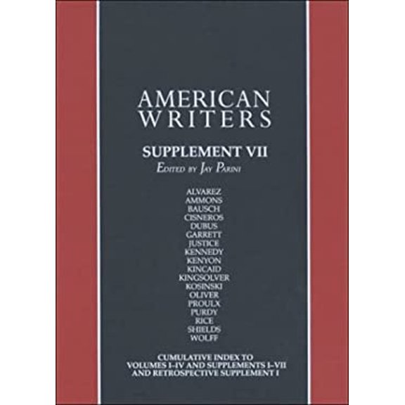 Pre-Owned American Writers : Supplement VII (Hardcover) 9780684806242