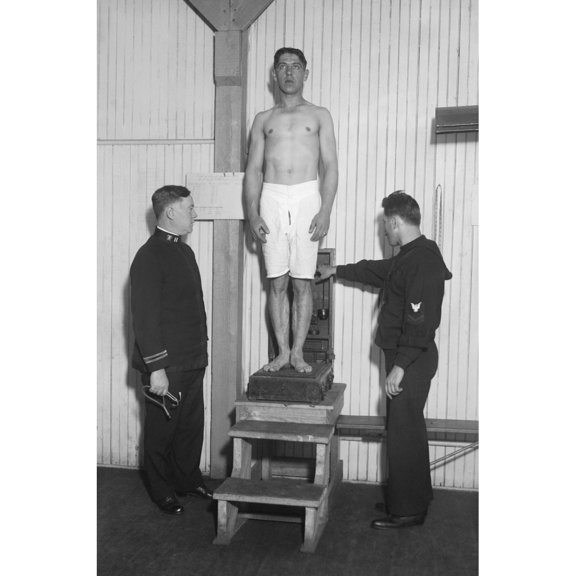 American Ww1 Recruit Under Medical Examination. 1917-18. (Bsloc201243) History (24 x 36)