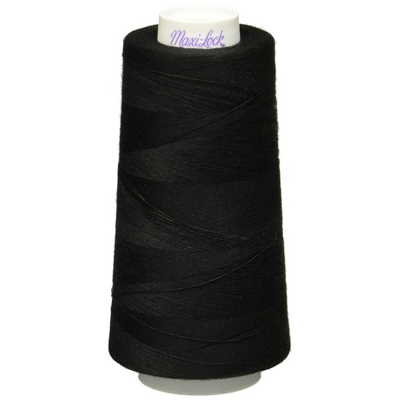 American & Efird Maxi Lock All Purpose Value Pack, Black