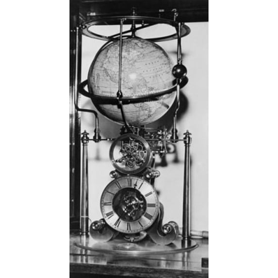 American clock built in 1880 from the James Arthur Collection of Clocks and Watches New York University Poster Print
