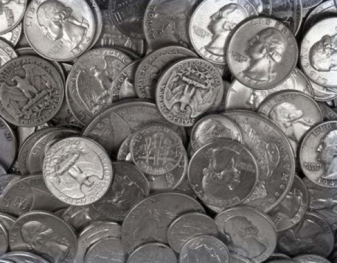 American coins Canvas Art -  (18 x 24)