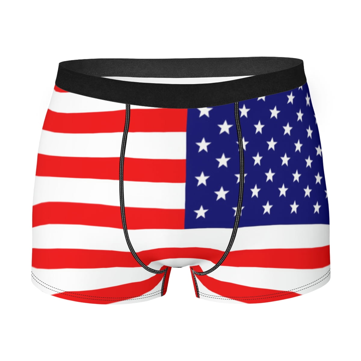 American flag Boxer Shorts For Man 3D Print Male Und…