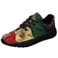 thumbnail image 1 of American flag Grown With Mexican Roots Shoes Sneakers for Women Men Black Size 7, 1 of 7