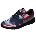 thumbnail image 1 of American flag Jesus Cool Jesus Shoes Sneakers Black Size 4.5, 1 of 7