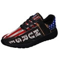 thumbnail image 1 of American flag Nurse Shoes Sneakers for Women Men Black Size 3.5, 1 of 7