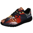 thumbnail image 1 of American flag Nurse Shoes Sneakers for Women Men Black Size 8, 1 of 7
