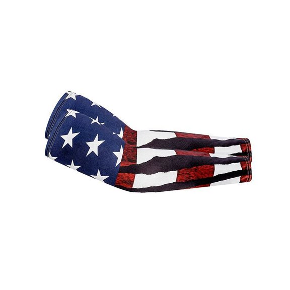 American flag ice sleeve independence day pattern ice sleeve outdoor cycling sun protection ice sleeve