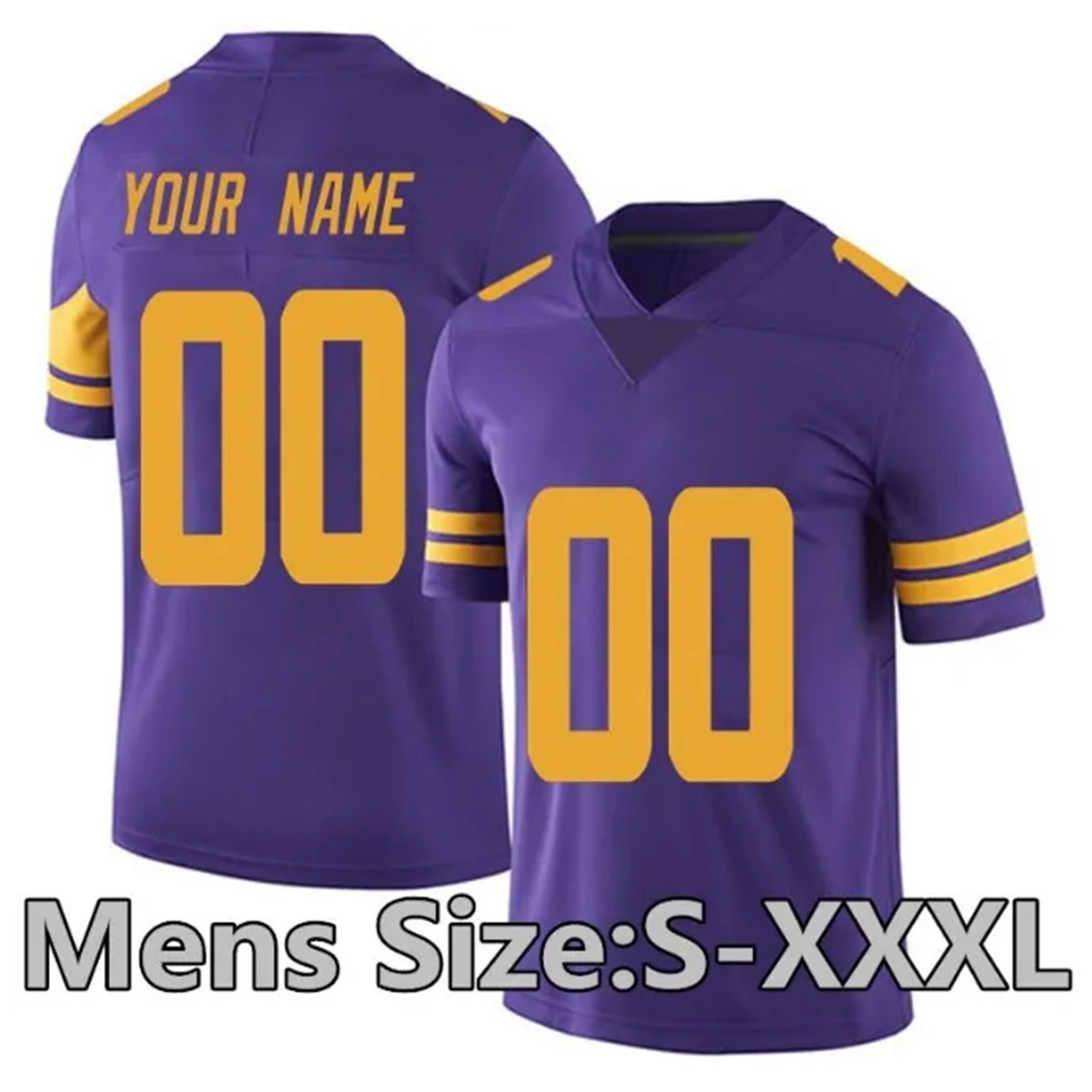 American football J.J. McCarthy Justin Jefferson Aaron Jones 3 Addison