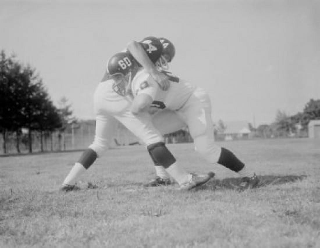 American football match Canvas Art - (18 x 24)